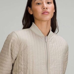 Lululemon Women’s Non-Stop Bomber Jacket Raw Linen - Size 6